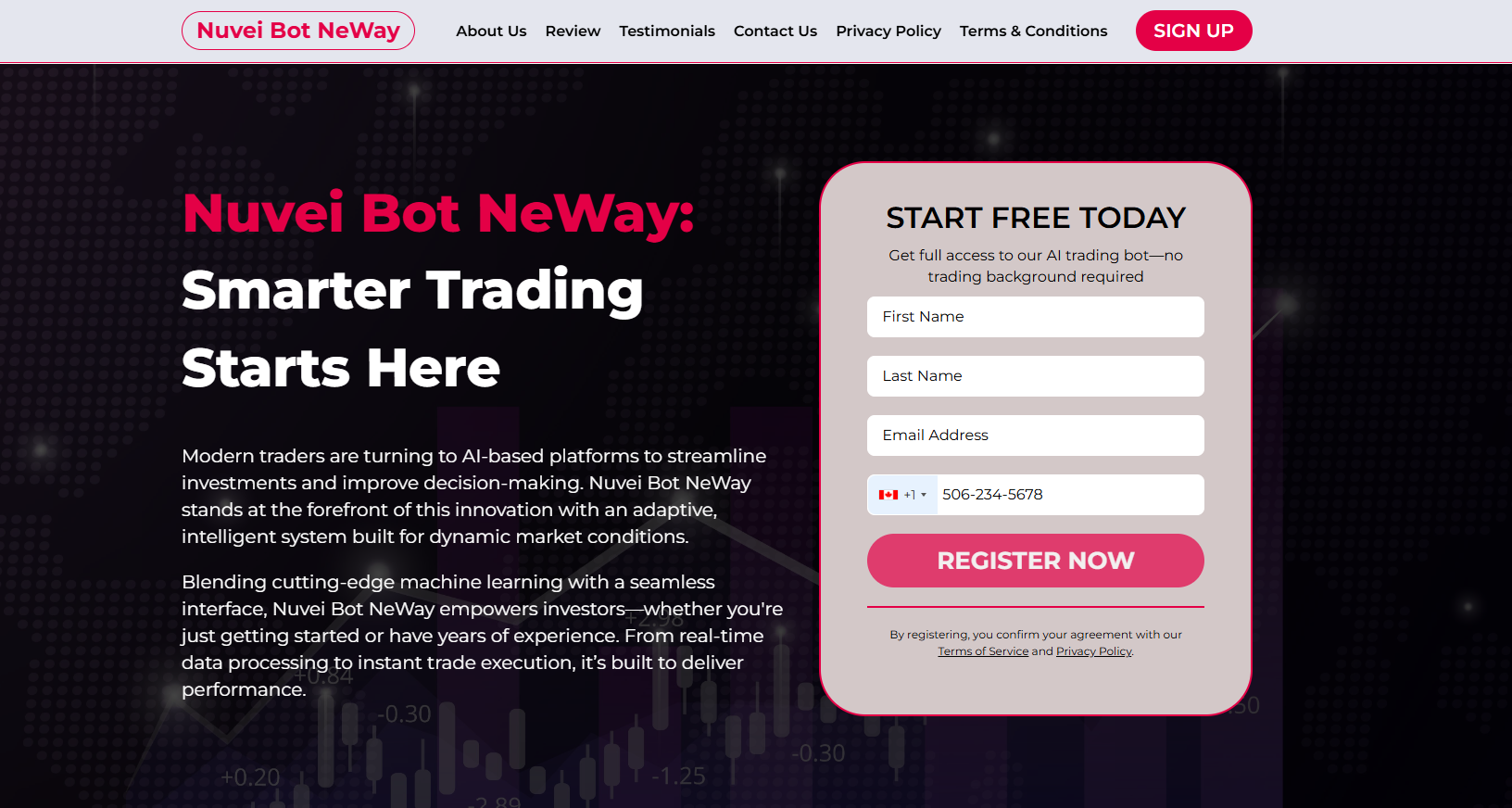 Nuvei Bot NeWay platform interface